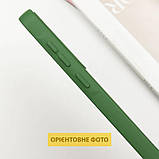 Чохол Lakshmi Full Camera (AA) with MagFit для Google Pixel 8 | Мікрофібра Зелений / Dark green, фото 4