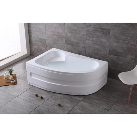 Ванна акрилова асиметрична Nova Karina L 170*100*52 комплект, фото 1