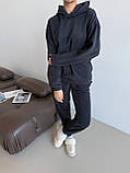 Жіночий базовий спортивний флісовий костюм, фото 2