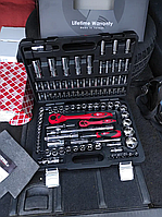 Набори інструментів, Набір інструментів у валізі, Комплект інструментів для машини (108 од), DVS