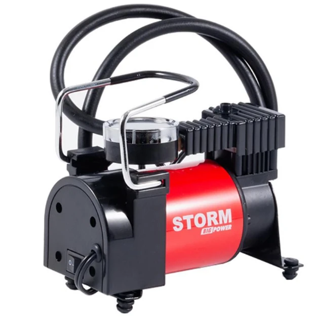 Компресор автомобільний STORM , Big Power 10 Атм, 37 л/хв, 170 Вт, фото 1