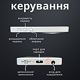 Монітор для телефону, портативний монітор для смартфона, дзеркало на телефон для селфі Hechpro (D7766), фото 2