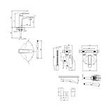 Акційний набір для Ванної кімнати Qtap Tern Змішувач для раковини QTTER2701CRM47584 Chrome+Qtap Tern Змішувач, фото 2