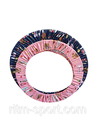 Чохол для гімнастичного обруча кольоровий (Котики), фото 1