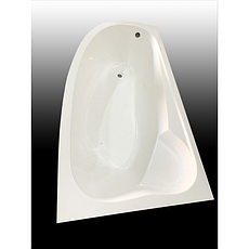 Ванна акрилова асиметрична Nova Karina R 170*100*52 комплект, фото 2