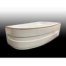 Ванна акрилова асиметрична Nova Karina R 170*100*52 комплект, фото 3