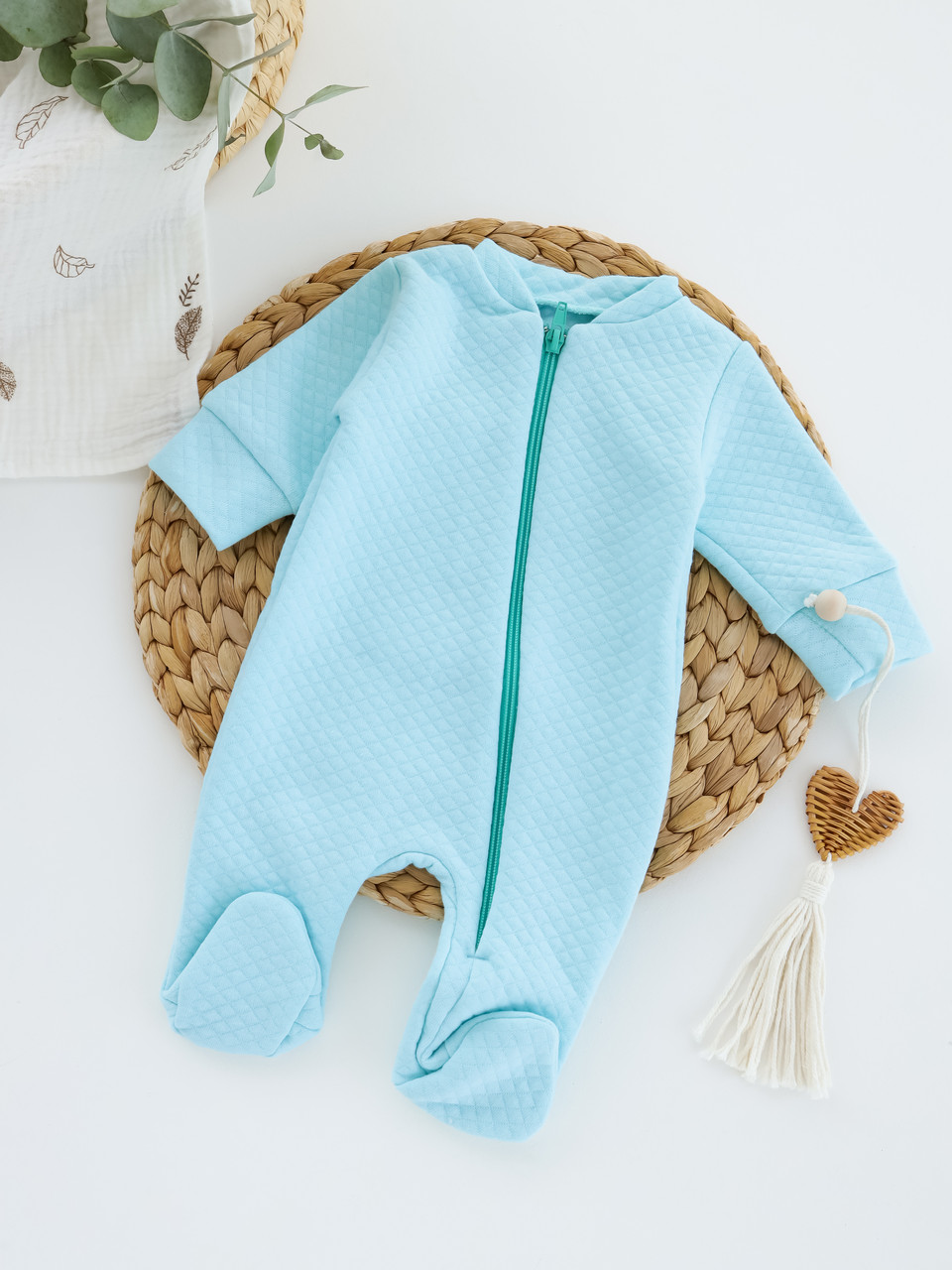 Дитячий комбінезон з капітону для новонародженого, фото 1