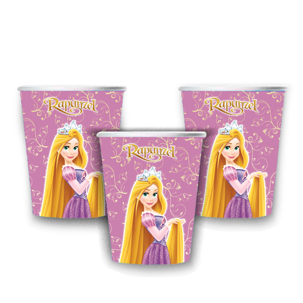 "Рапунцель" - Стаканчики 250 мл (упаковка 8 шт), фото 1
