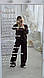 Жіночий спортивний костюм; Колір: чорний і шоколад; Розміри: 44-48, 50-54;, фото 9