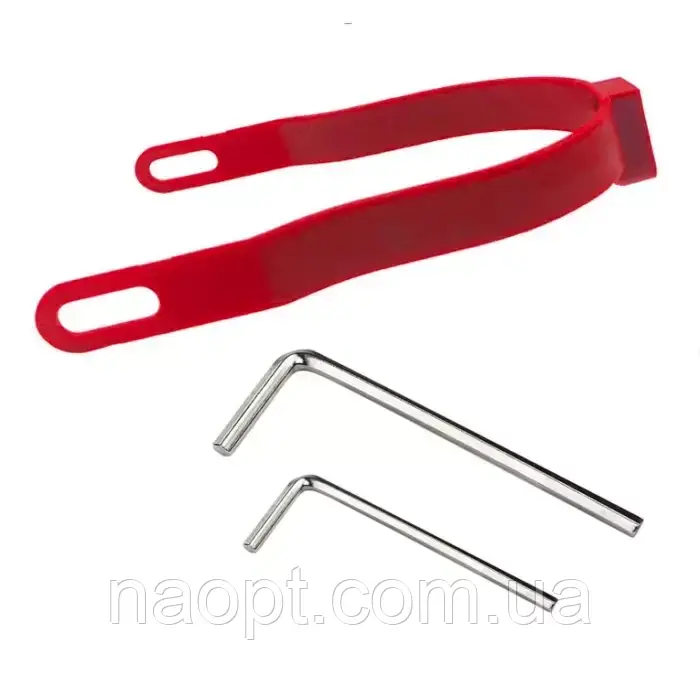 Кріплення заднього крила (8,5 - 10 дюймів), червоне - Xiaomi M365 / PRO, фото 1