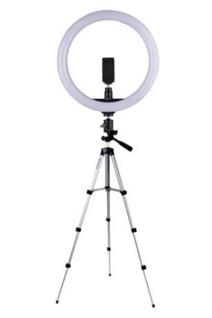 Кільцева LED лампа Light Ring 26 см штатив 102 см для студійного освітлення