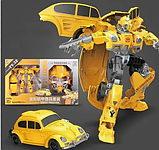 Трансформер Бамблбі Жук з маскою Іграшка-Робот, 22 см, фото 6