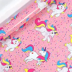 Пакувальний папір 0,7*1 м "Єдиноріжки"