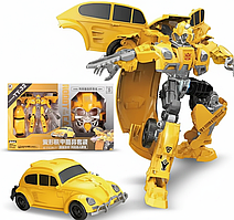 Трансформер Бамблбі Жук з маскою Іграшка-Робот, 22 см