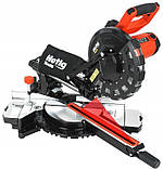 Настільна торцювальна пила 4500 об/хв Пила 255 мм з лазером, фото 2