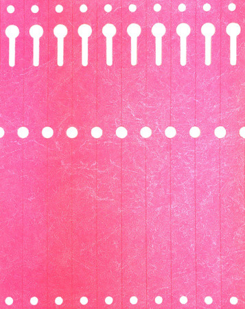 Етикетки-петельки Tyvek 12,7x160 мм, 2500 шт. - Рожеві