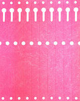 Етикетки-петельки Tyvek 12,7x160 мм,  2500 шт. - Рожеві