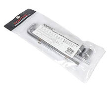 Набір головок торцевих 1/2" 10-24 мм на планці + Г-обр. вороток TOPTUL GAAG1010, фото 3