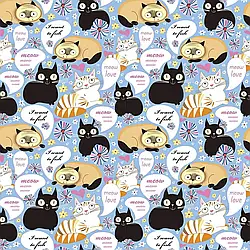 Пакувальний папір 0,7*1 м "Коти2"