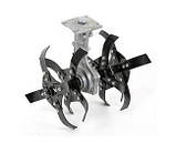 Культиватор бензиновий 4-в-1 Bass Polska 8487 багатофункціональний мотокультиватор 63 см³, для ґрунту ширина захвату 450 мм, фото 8