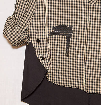 Жіноча сорочка в клітинку 44,46,48,50, фото 5