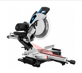 Пила торцювальна з протяжкою Gude 305 мм! 3000 Вт - Ремінна передача - Протяжка 330 мм