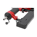 Степлер пневматичний при тиску P=4-7.5 Bar для скоб h=16-40 мм Yato YT-09206, фото 2