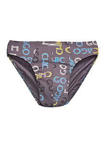 Bono труси чоловічі плавки сліпи 950438 сірі принт