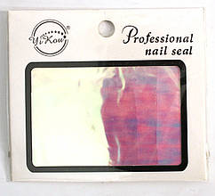 Фольга Бите скло Yi Kou Pink