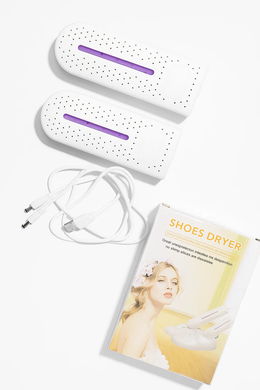 Ультрафіолетова сушарка для взуття антибактеріальна на USB 12 Bт, фото 1