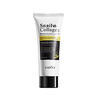 Пінка для вмивання SADOER Snail Collagen з муцином равлики та колагеном 100 г