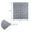 Панель стінова 3D 700х770х2мм Срібло SW-00001908, фото 3