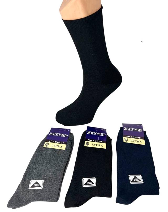 Носки мужские демисезонные хлопок Житомир