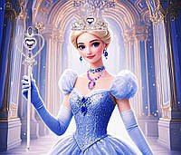 Набір аксесуарів Ельзи. Паличка та корона