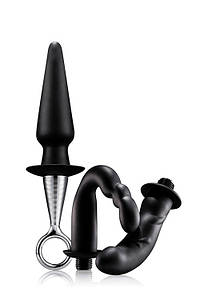 Чоловічий набір для простати DreamToys MENZSTUFF 3 предмети, чорний