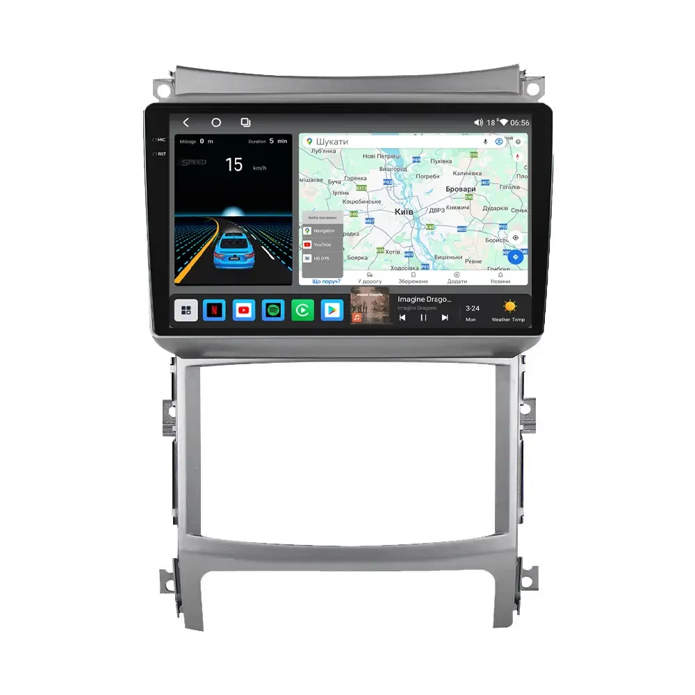 Штатна магнітола андроїд HYUNDAI Veracroz 2006-15 Автомагнітола 2дин 2/32, штатний головний пристрій хюндів, фото 1