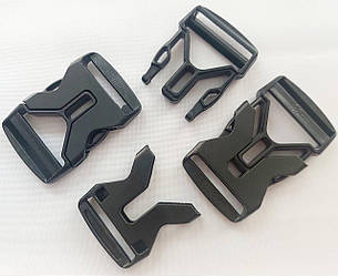 Фастекс/карабін  3,8 см, чорний