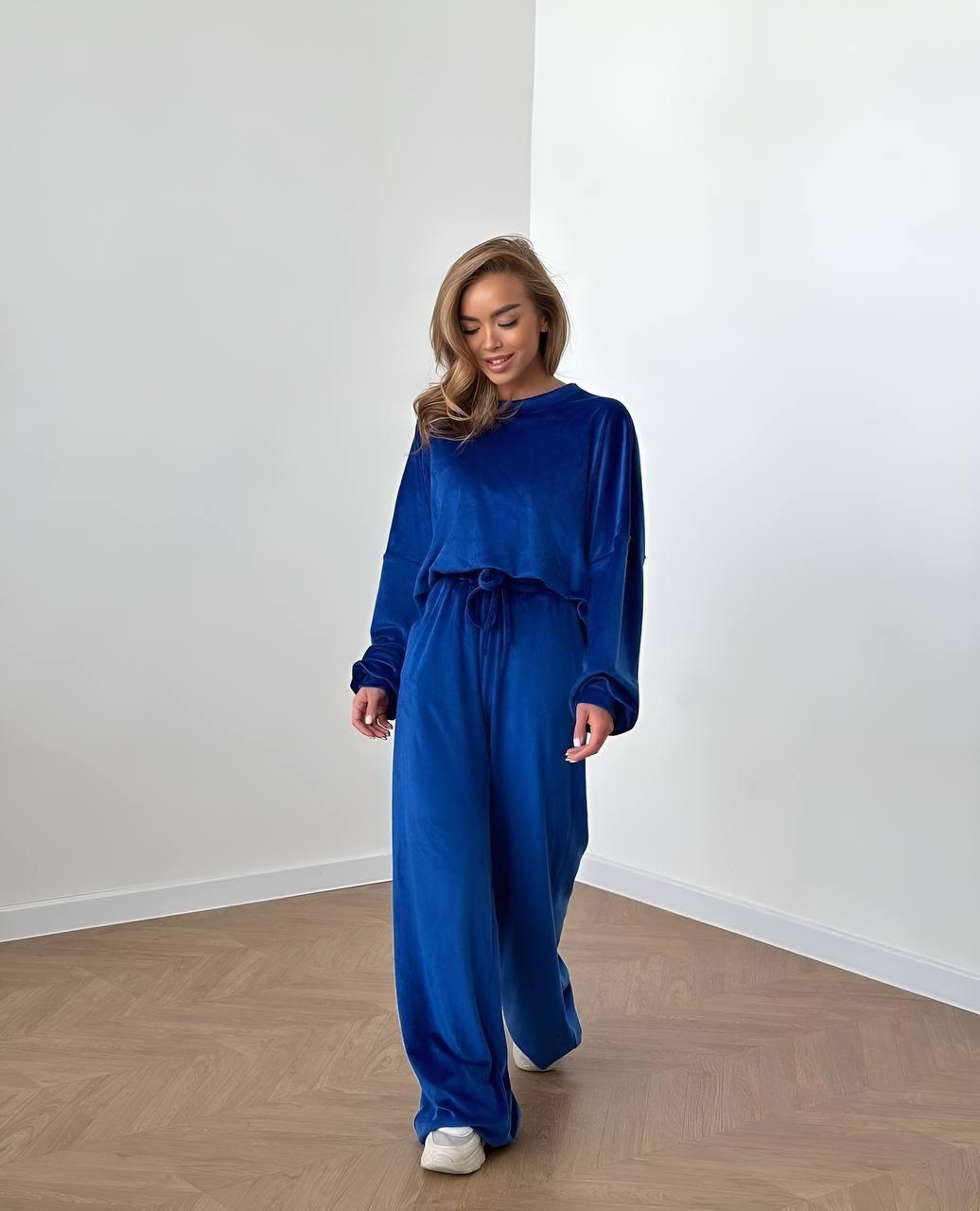 Жіночий прогулянковий костюм: Кольори: рожевий, беж, електрик, чорний, малина, зелений, пудра; Розмір 42-44,46-48, фото 1