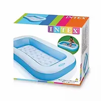 Надувний басейн Intex 166 х 100 х 25 см 90 л вініл блакитний