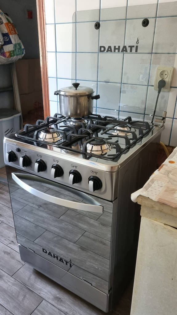 Плита комбінована DAHATI 2000-63Х Нержавійка Гриль Чугун - фото покупців 1