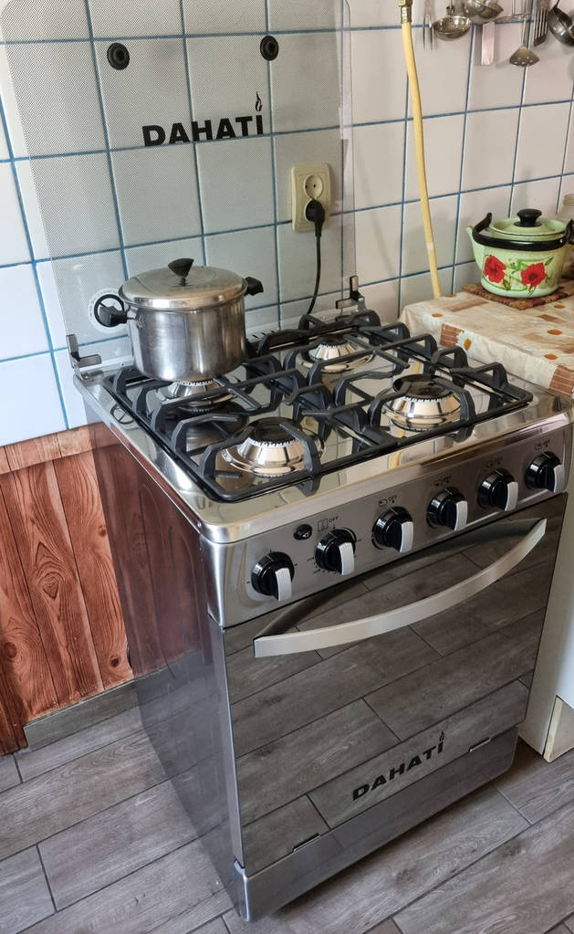 Плита комбінована DAHATI 2000-63Х Нержавійка Гриль Чугун - фото покупців 2