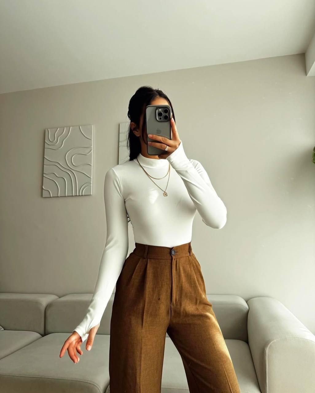 Жіноче базове боді; Кольори: чорний, графіт, білий, шоколад, бордо; Розміри: Розмір: 42-46, 48-52 ;, фото 1