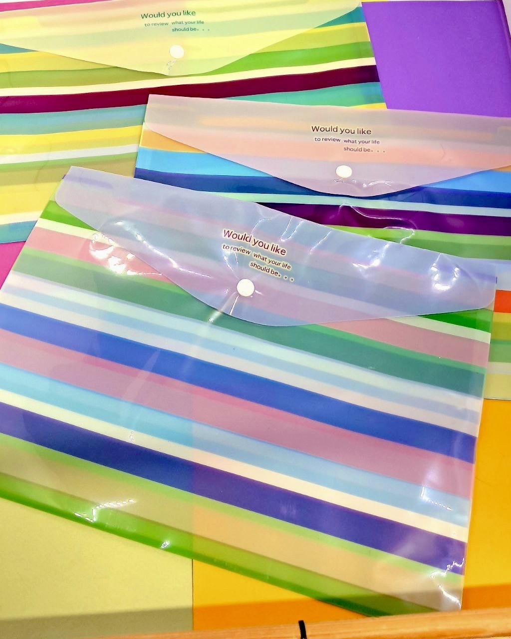 Папка на кнопці А4 Смуга 23*33 см, фото 1