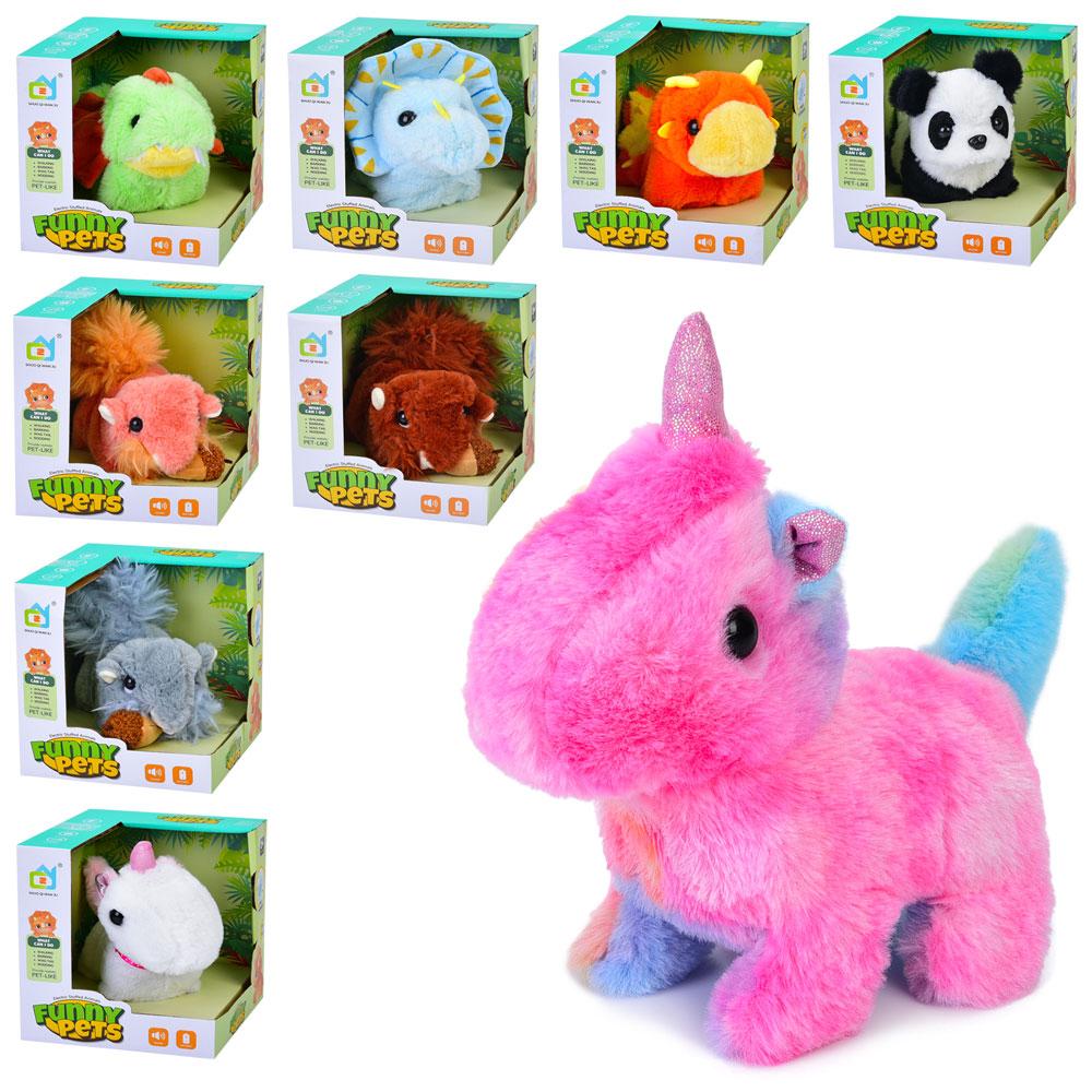 М'яка інтерактивна іграшка, 9 видів 8A-1-2-3-4, фото 1