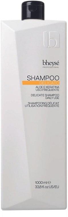 М'який щоденний шампунь Bheysè Delicate з екстрактом алое віра та кератином 1000 мл