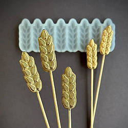 Форма силіконова для льодяників Колоски