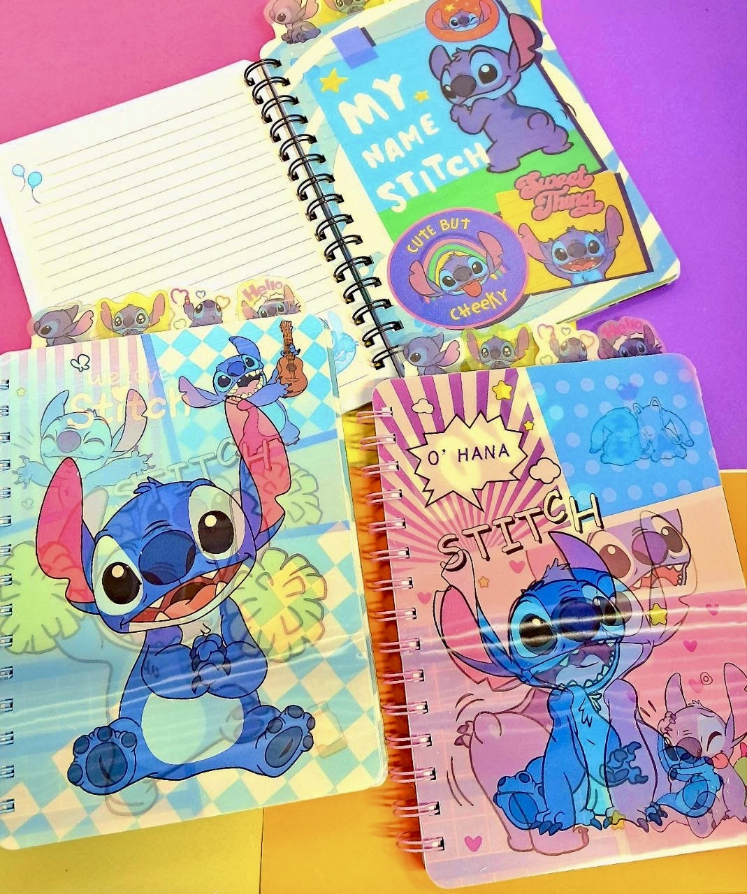 Блокнот А5 на спіралі Стіч змінює картинку, фото 1