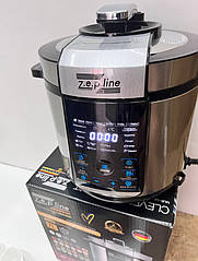 Мультиварка - скороварка - йогуртниця (3в1) Zepline ZP-125, сенсорний екран, чаша на 7 л, 29 програм, 3000 Вт.