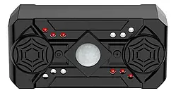 Ультразвуковий репелент від комах Siurn з двома динаміками, USB-живлення, 3 режими, чорний