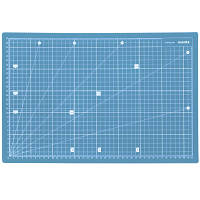 Популярний! Самовідновлювальний килимок для різання Axent А3, тришаровий блакитний (7902-07-A) - Краща якість тільки на